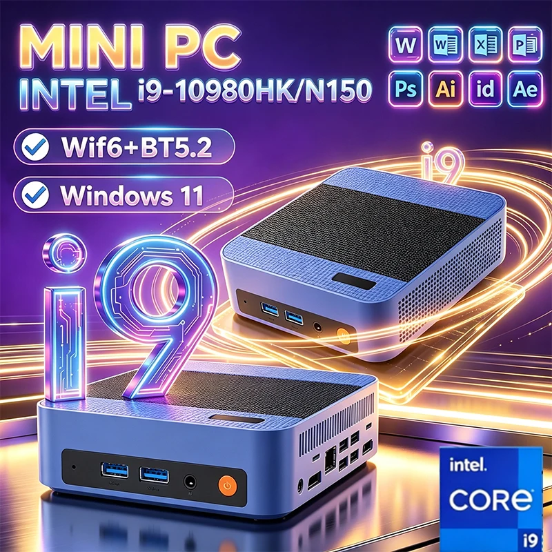 Pc Gaming Portable - MINI PC Windows 11 Intel Core