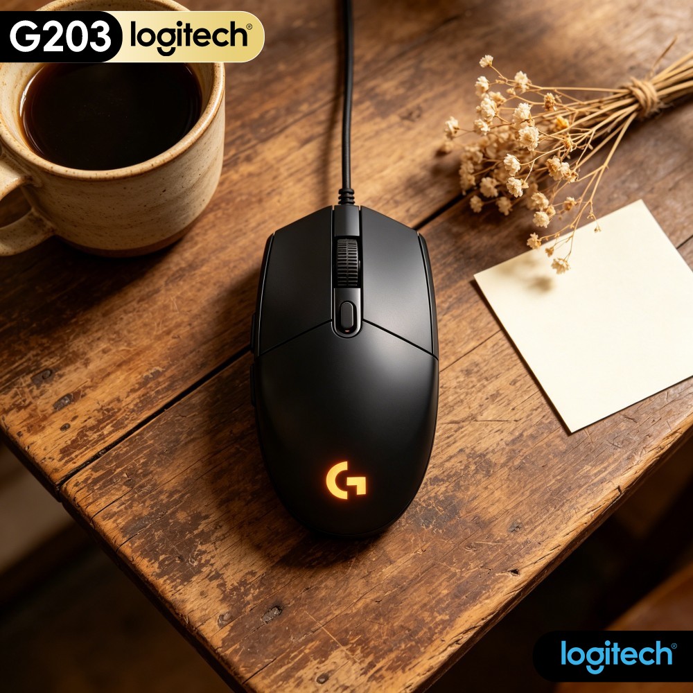 Logitech G203 Wired Gaming Mou - Logitech Mouse G203 review and price
