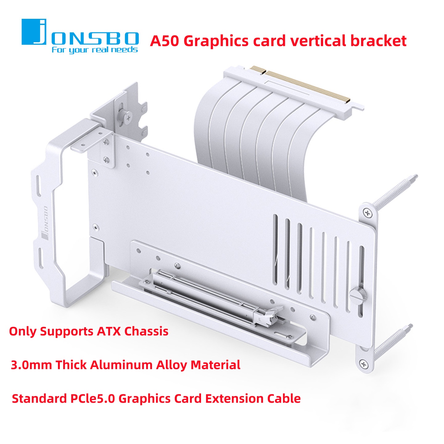 JONSBO A50 Aluminum GPU Vertic - Gpu Vertical Mount review and price