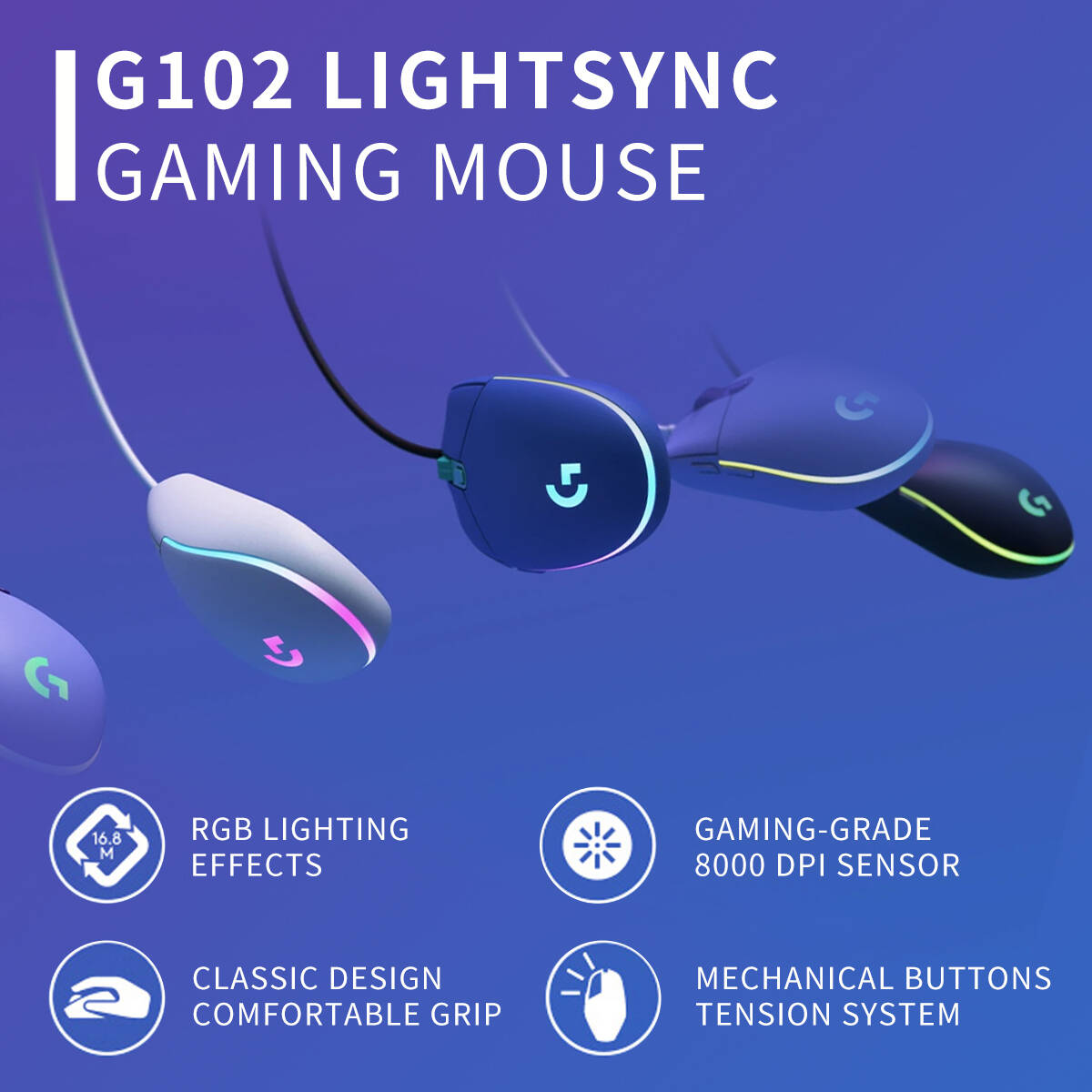 G102 Original Logitech G203 Pr - Logitech Mouse G203 review and price