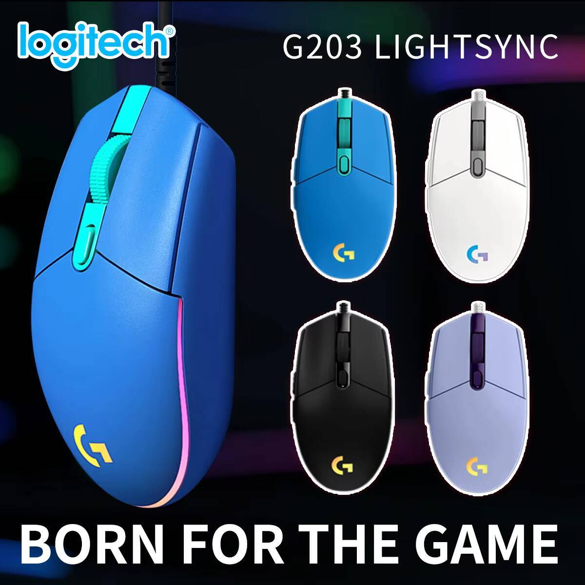 Logitech G203 LIGHTSYNC Gaming - Logitech Mouse G203 review and price