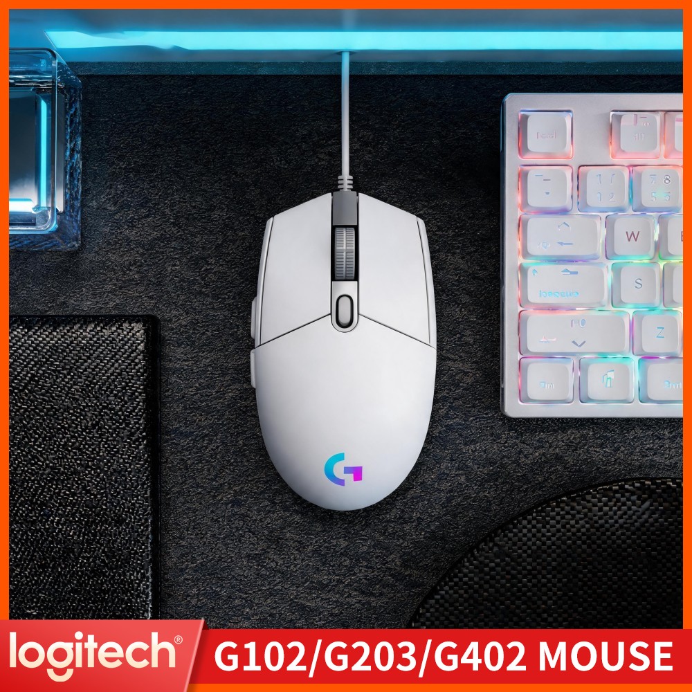 Logitech G203 LIGHTSYNC Wired  - Logitech Mouse G203 review and price