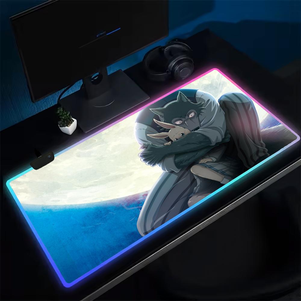BEASTARS Mouse Pad Anime Gamin - Rgb Mousepad review and price