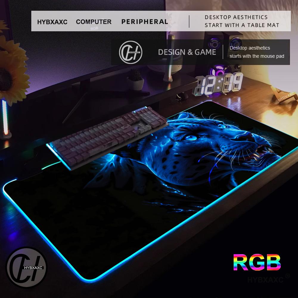RGB Mouse Pad Gamer Tiger Lion - Rgb Mousepad review and price