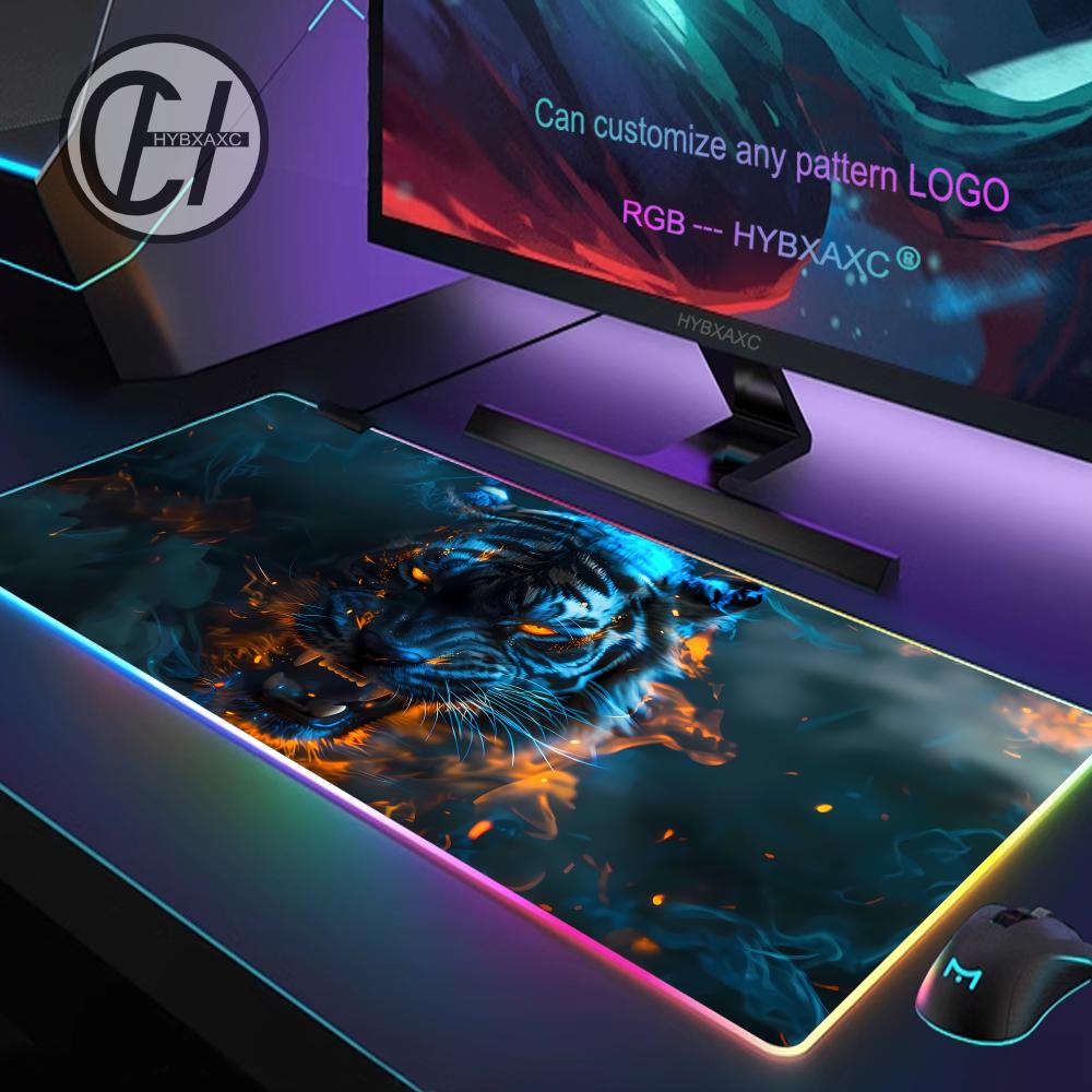 RGB Mouse Pad Gamer Tiger Lion - Rgb Mousepad review and price