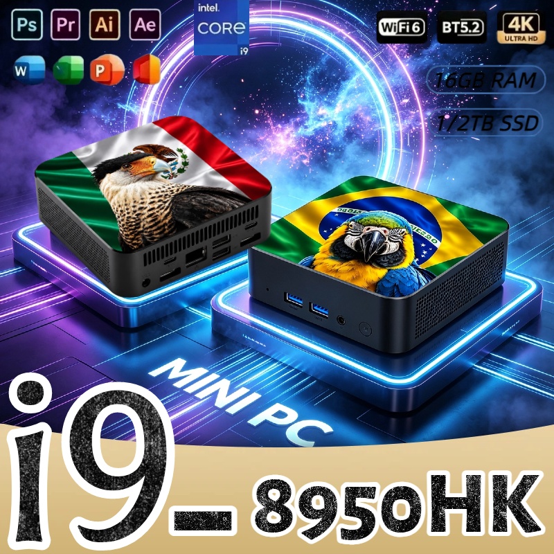 Mini PC Core i9-8950HK 16GB RA - Pc Gaming Portable review and price