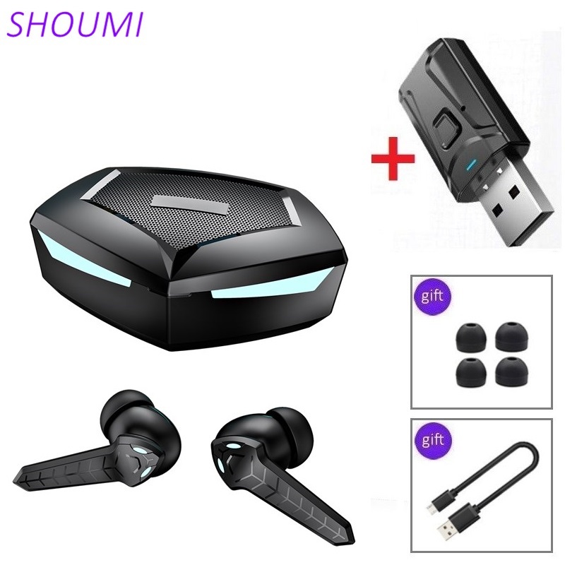 Shoumi TWS Gaming Earbuds Low  - Pc Gaming Apple review and price