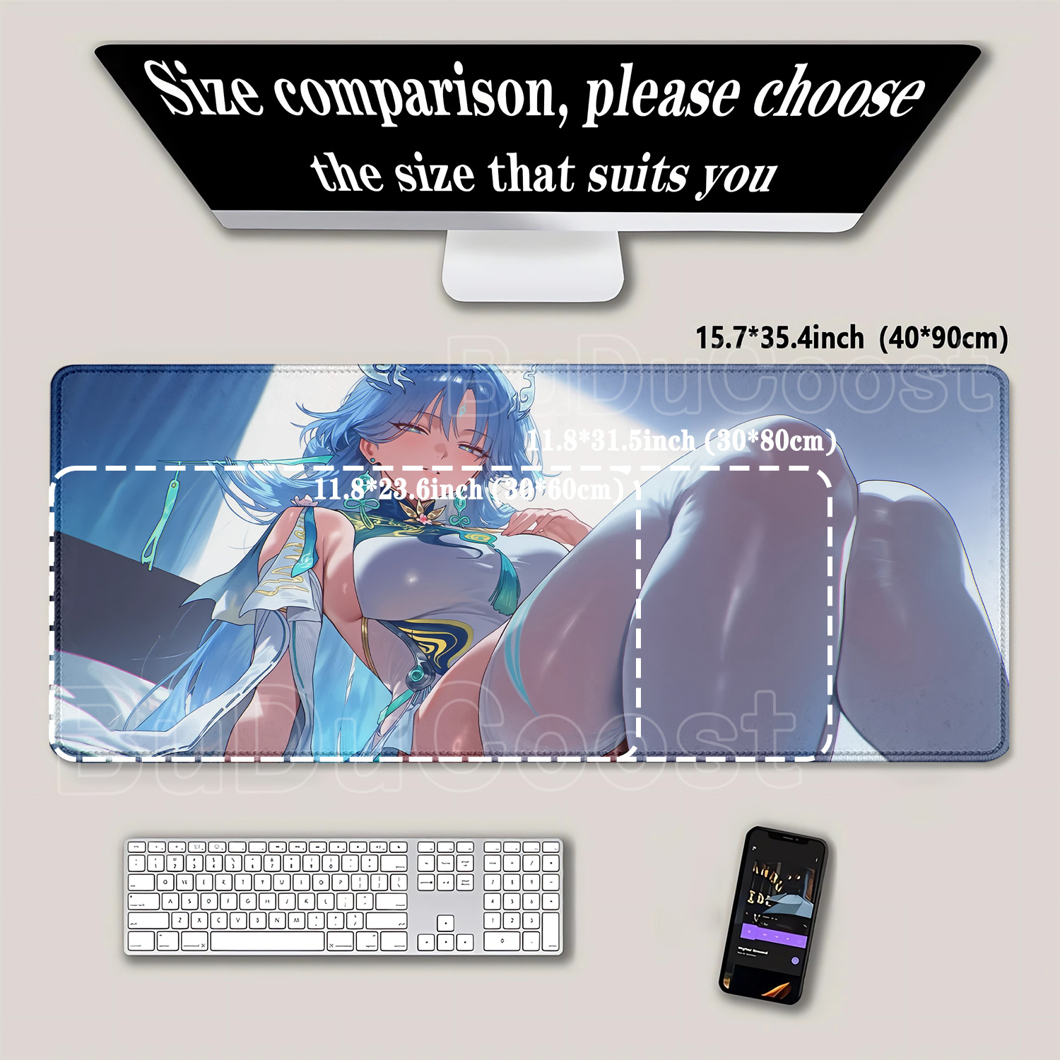 HD Printing Qingxiao Wuthering - Pc Gaming Girl review and price