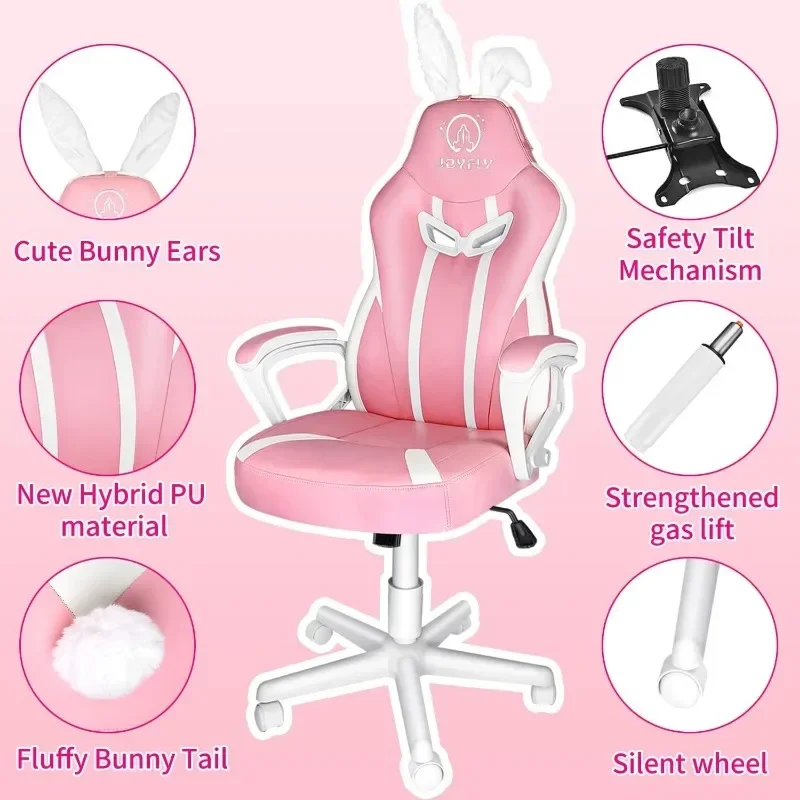 v Gaming Chair for Kids,Teens  - Pc Gaming Girl review and price