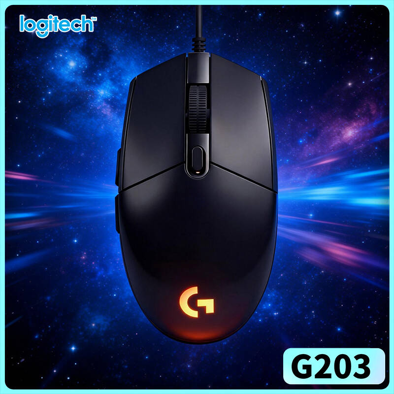 Logitech G203 LIGHTSYNC Wired  - Logitech Mouse G203 review and price