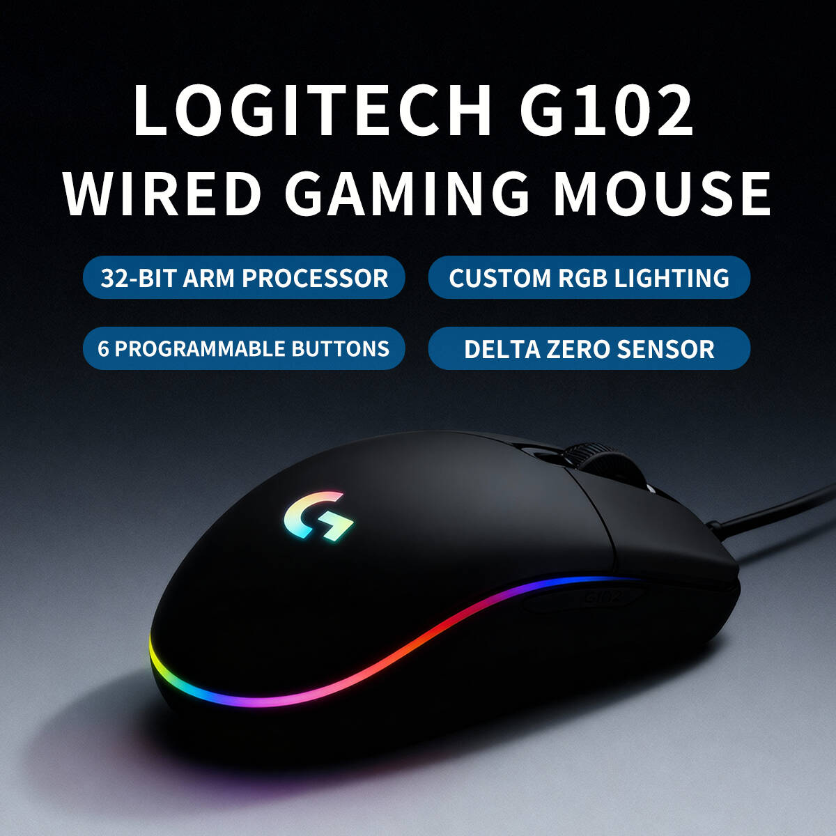 Logitech G203 Mouse, Wired USB - Logitech Mouse G203 review and price