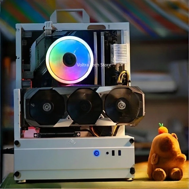 Open Frame PC Case, Support 24 - Gpu Vertical Mount review and price