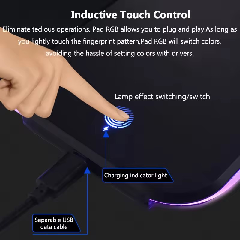 RGB mouse pad with wireless ch - Rgb Mousepad review and price