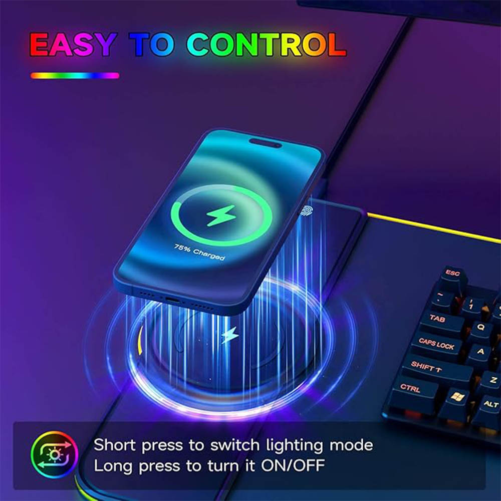 RGB mouse pad with wireless ch - Rgb Mousepad review and price