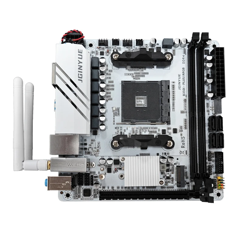 JGINYUE B450 ITX Motherboard S - Pc Gaming Amd Ryzen 5 review and price