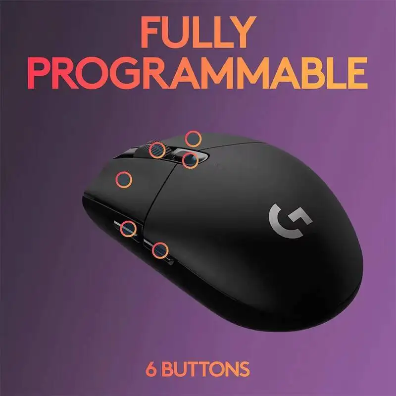 Logitech G305 Wireless Mouse,  - Logitech Mouse G203 review and price
