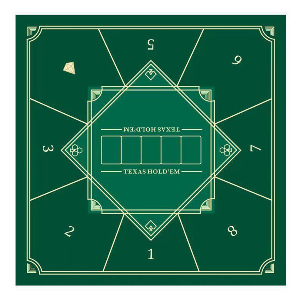 Thickened Texas Hold'em Poker  - Gaming Desk Mat review and price